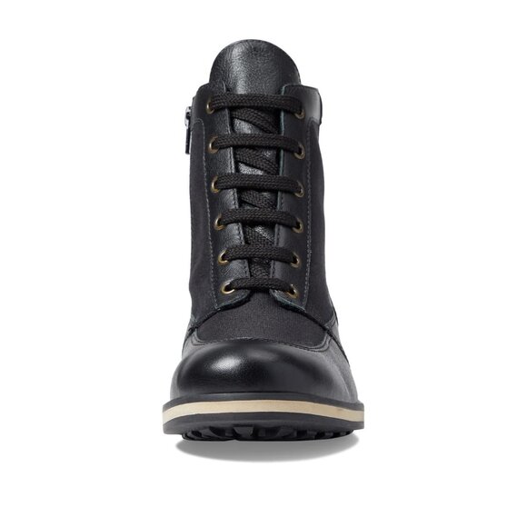 Walking Cradles Knox Black Leather/Canvas 8 M - Picture 2 of 8